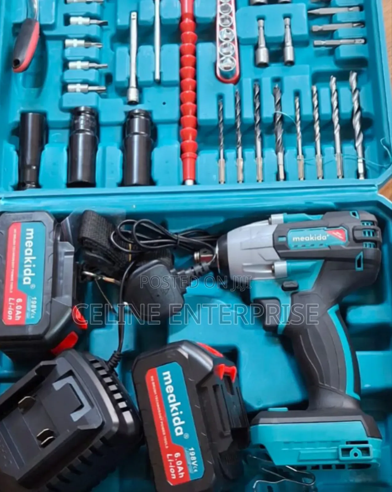 Meakida 198V Cordless Impact Wrench