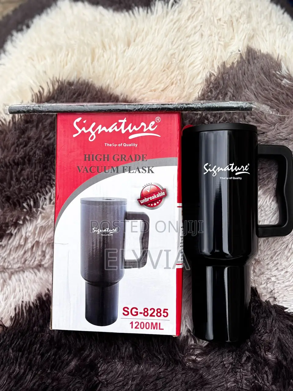 Black Signature Mug