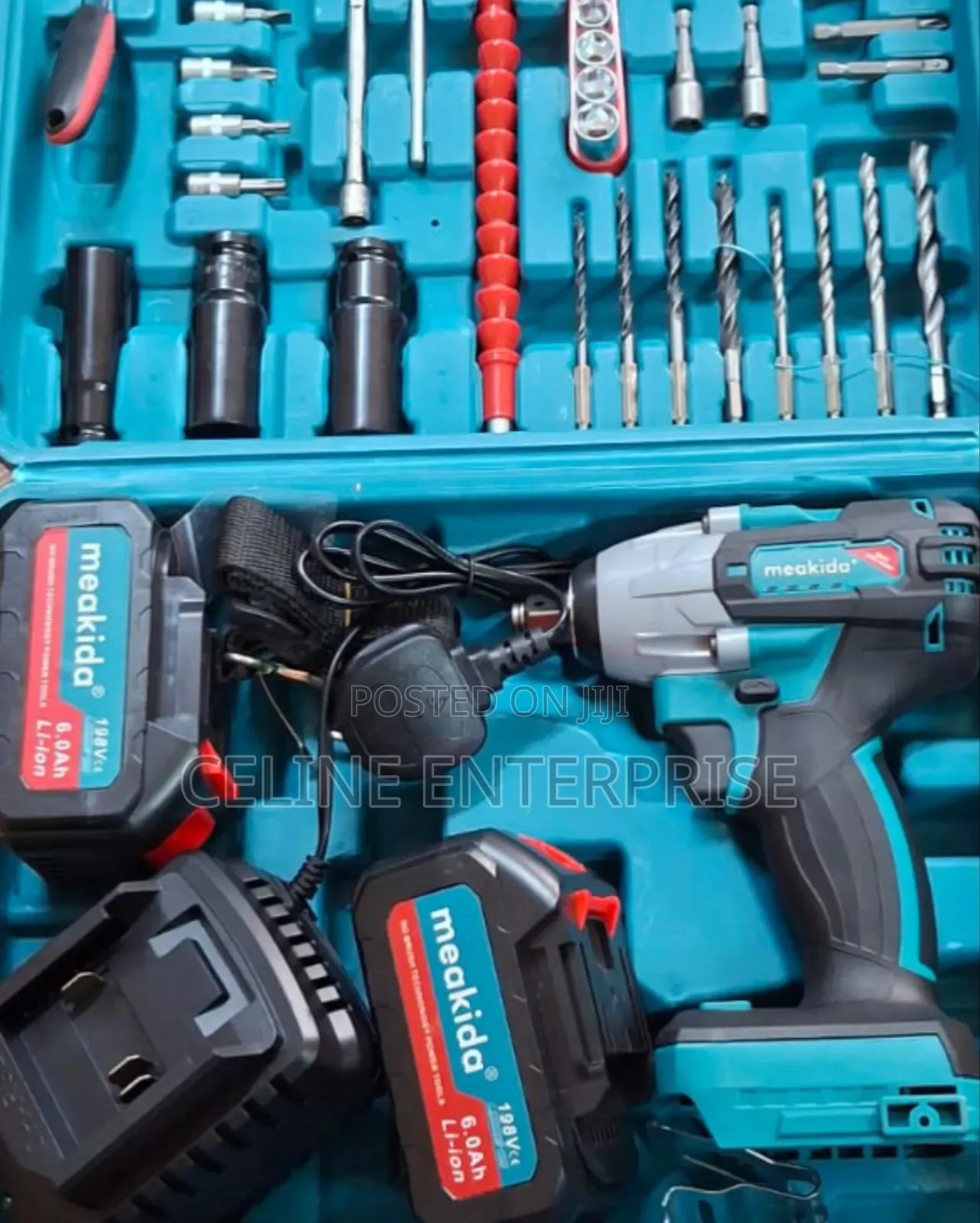 Meakida 198VQuality Cordless Impact Wrench