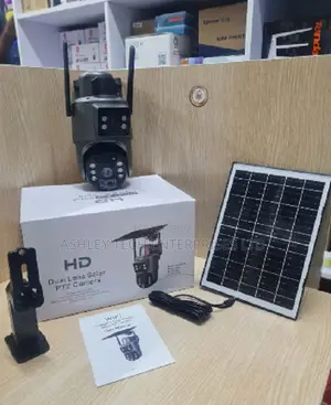 UBox Dual Lens 4G Camera 4MP – Smart Outdoor Security