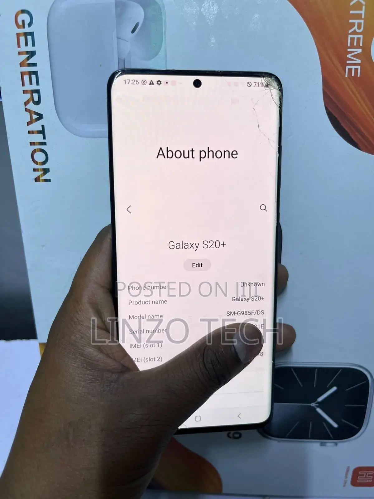 Samsung Galaxy S20 128 GB Gray