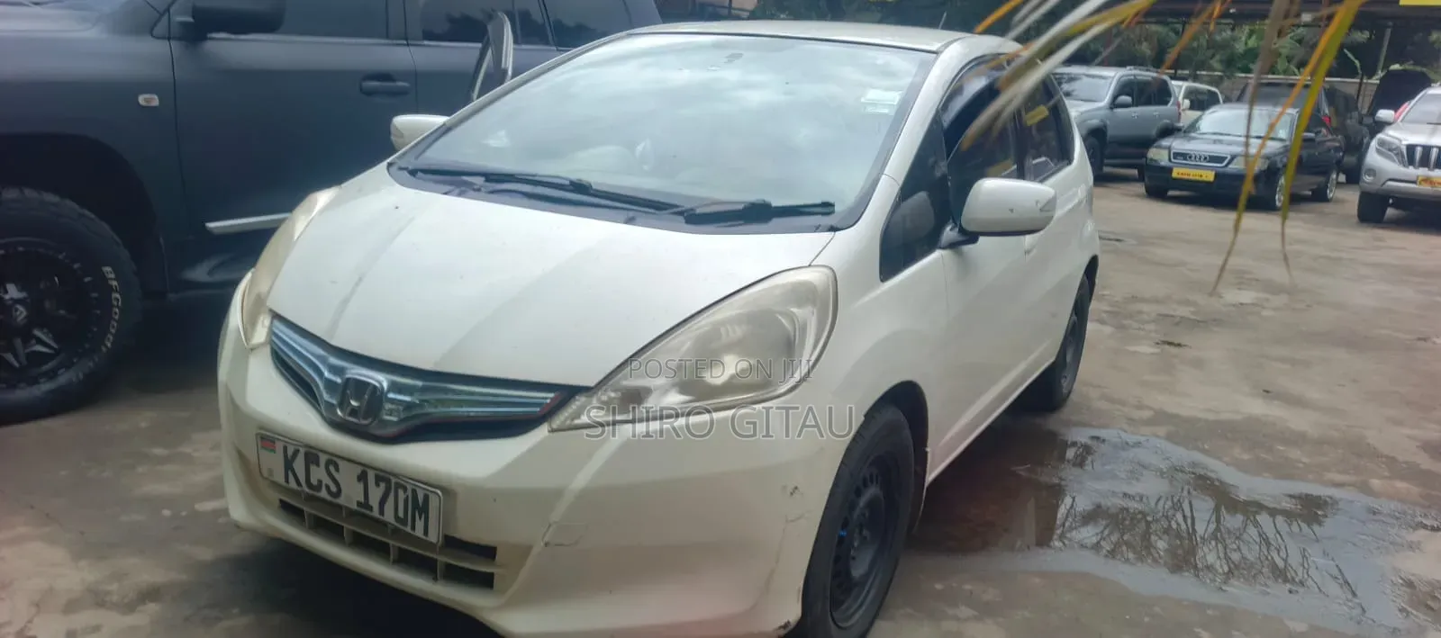 Honda Fit Automatic 2012 White