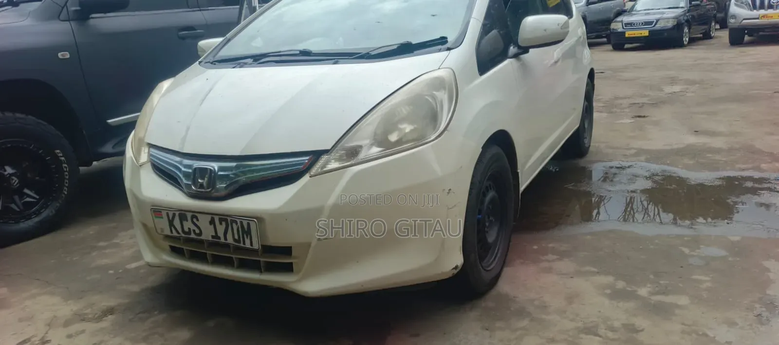Honda Fit Automatic 2012 White