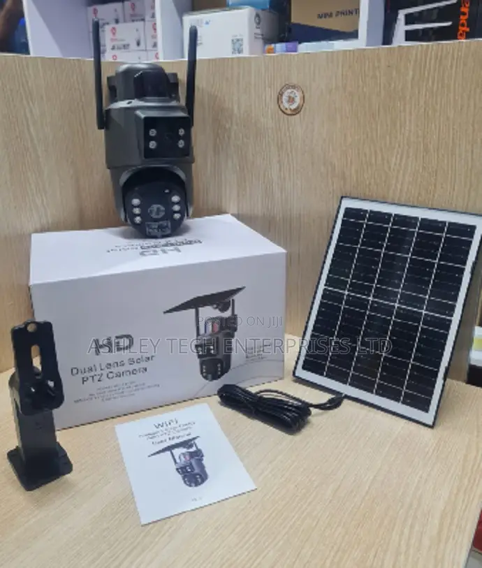 High Definition UBox 4G 4MP Dual Lens CCTV Camera