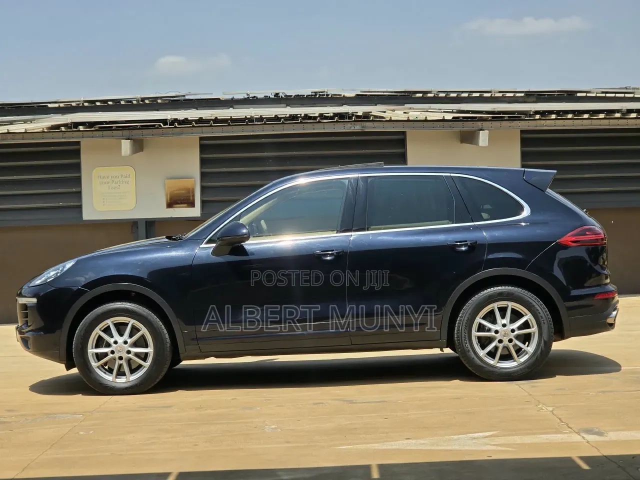 Porsche Cayenne 2015 Black