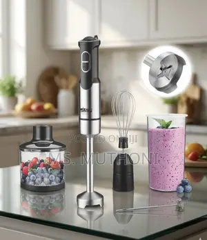 DSP 5 in 1 Hand Blender Set With Chopper and Whisk