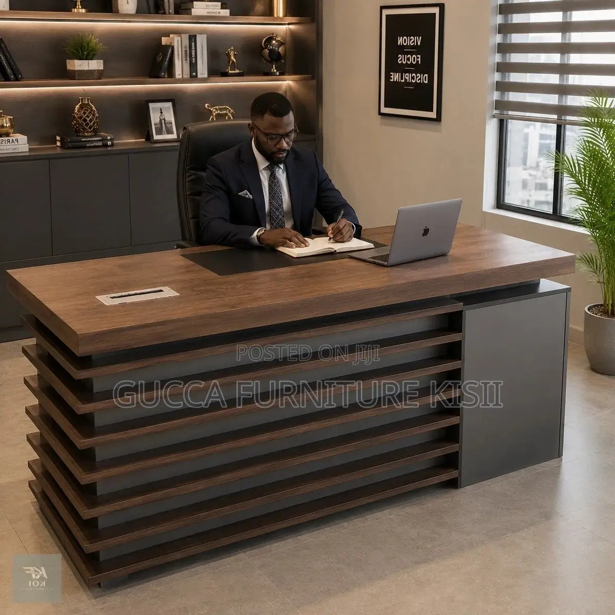 1.4M Imported Executive Office Desk