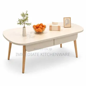 Coffee Table With Inbuilt Storage Drawers