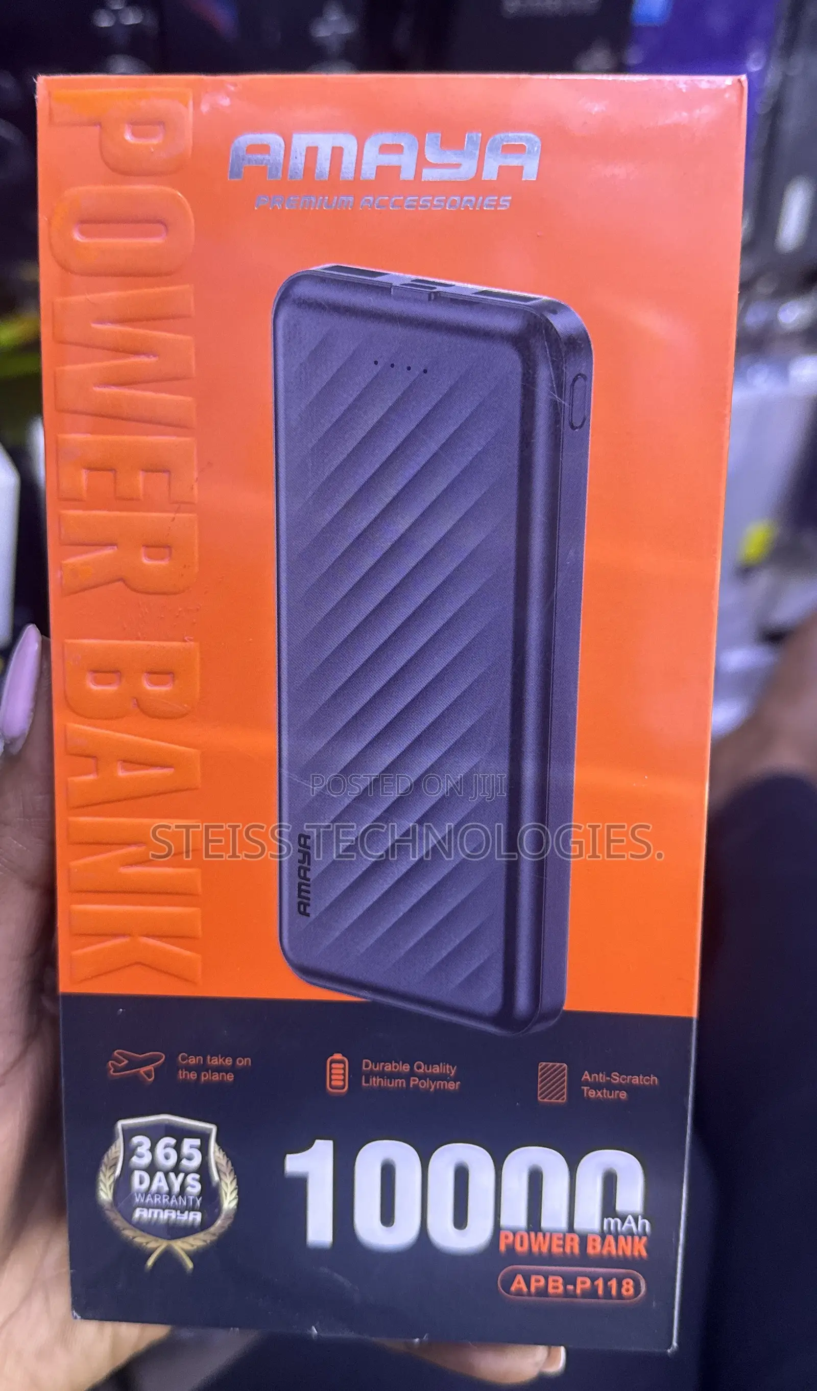 Amaya 10000mah Powerbank P118