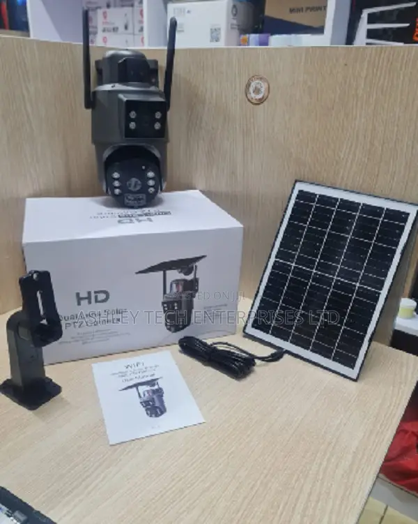 UBox Dual Lens 4G CCTV Camera – 4MP HD Surveillance