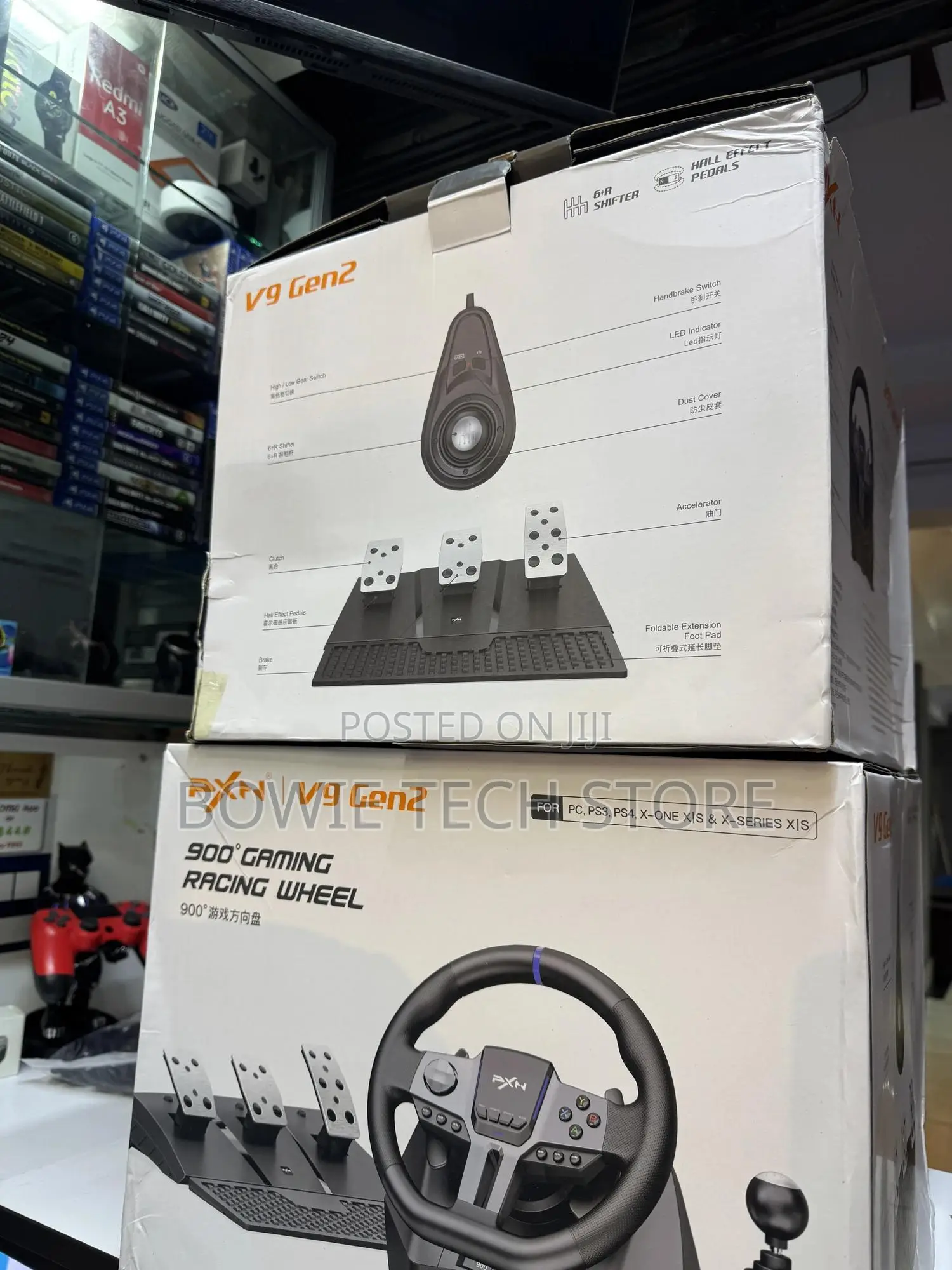 PXN V9 Gen 2 Gaming Raving Wheel