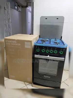 Syinix 50×50 Freestanding Cooker – Electric Oven, Grill Rotisserie