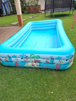 **Inflatable 180CM Swimming Pool – Outdoor Water Fun **