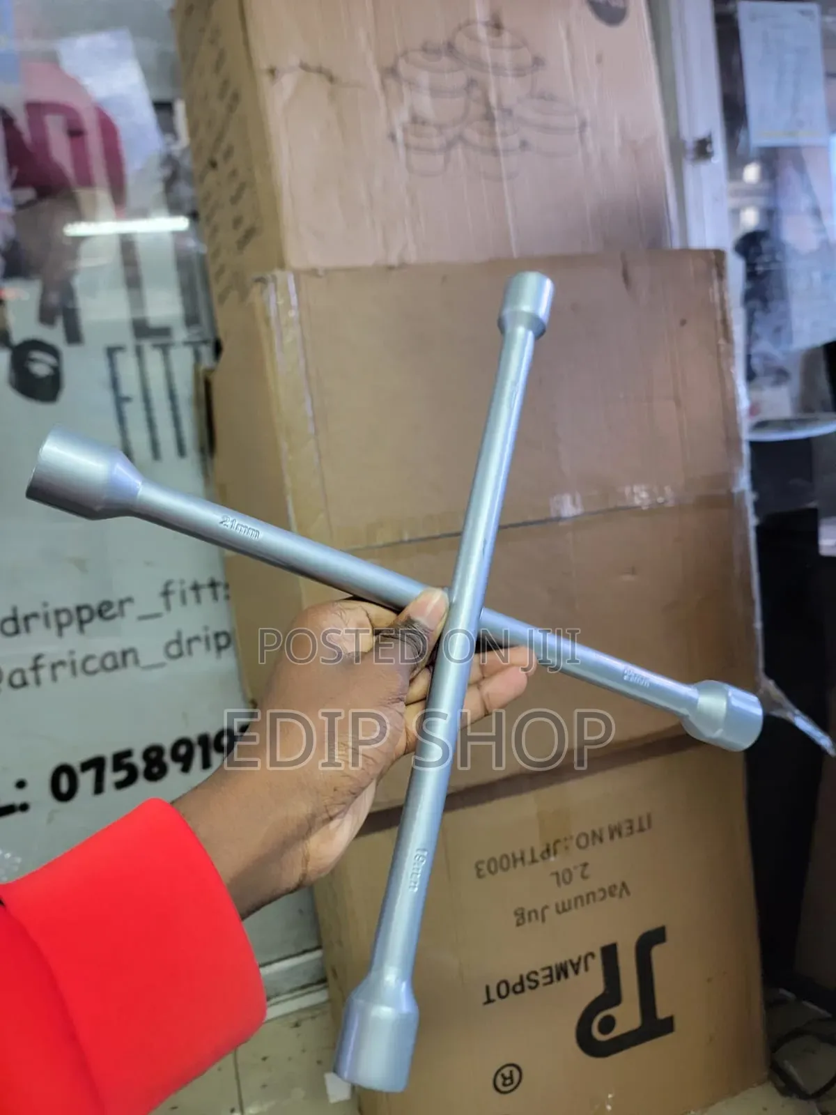 Lug Wrench 4way Spanner