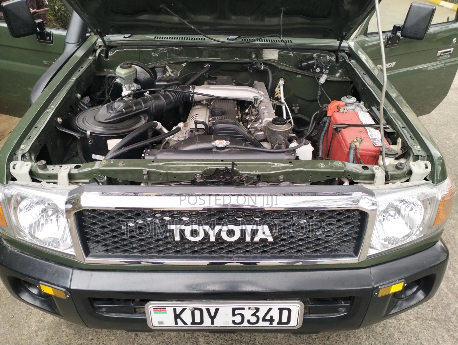 Toyota Land Cruiser 2017 Green