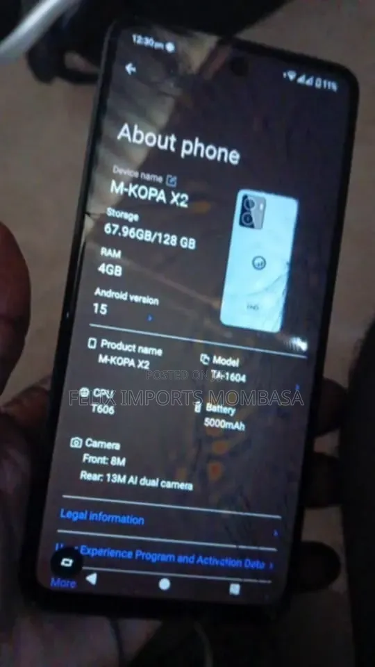 HMD Vibe 5G 128 GB Black