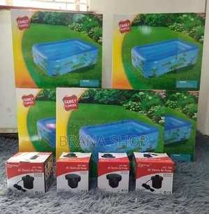 **Portable 180CM Inflatable Swimming Pool – Outdoor Water Activity