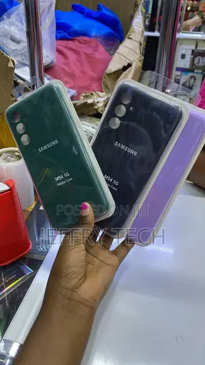 Silky and Soft-Touch Finish Silicone Cases Samsung Galaxy A12