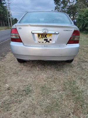 Toyota Corolla 2003 Silver