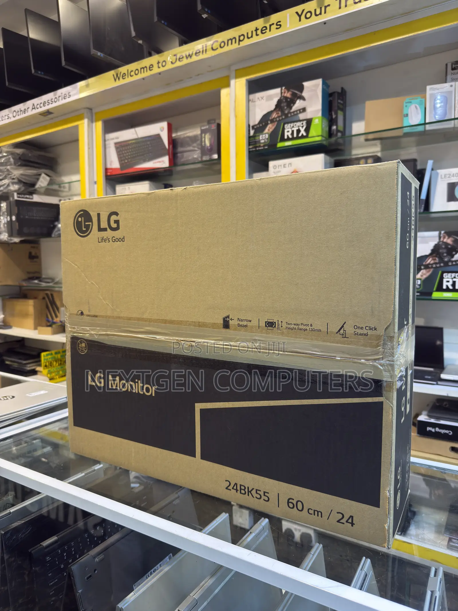 LG 24bk550y 24” FHD Ips Monitor With Audio (Hdmi / Dp / Vga / Dvi-D