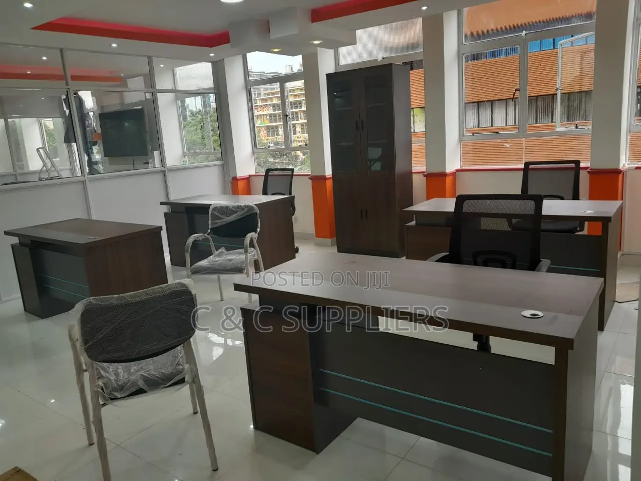 Imported Study Desk With Drawers