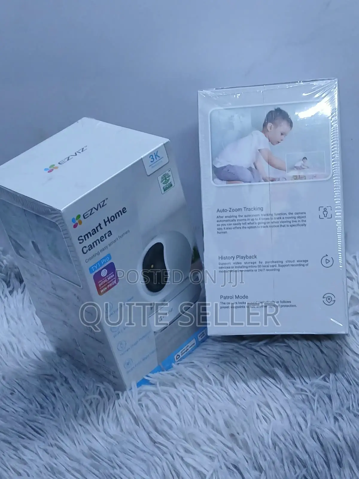 EZVIZ TY1 Pro 5MP Smart Home Camera - Ultra HD Pan Tilt