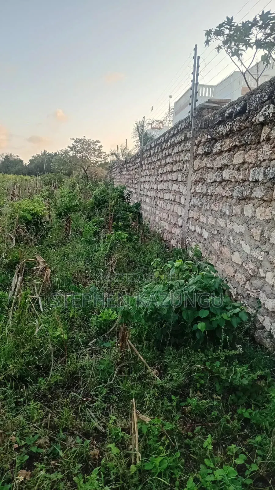 Almost 1 Acre Plot T Galu Beach or 3500 Square Metres in Size on Sale
