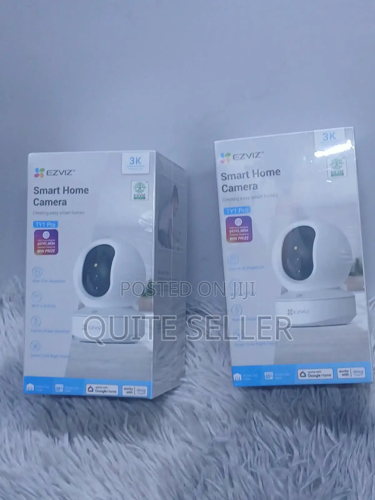 EZVIZ Smart Home Camera TY1 Pro - 360° View, Human Detection