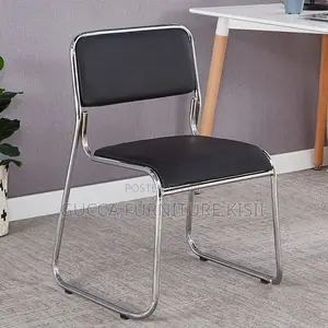 Stackable Chrome Based Conference Chairs