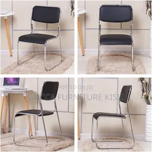 Stackable Chrome Based Conference Chairs