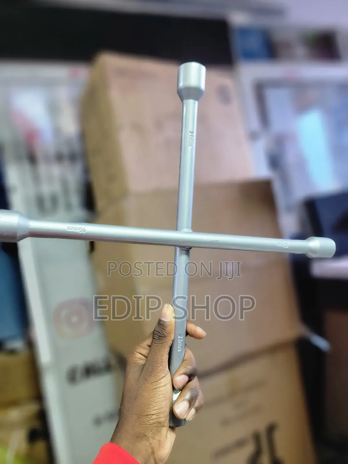 4 Way Car Lug Wrench Spanner