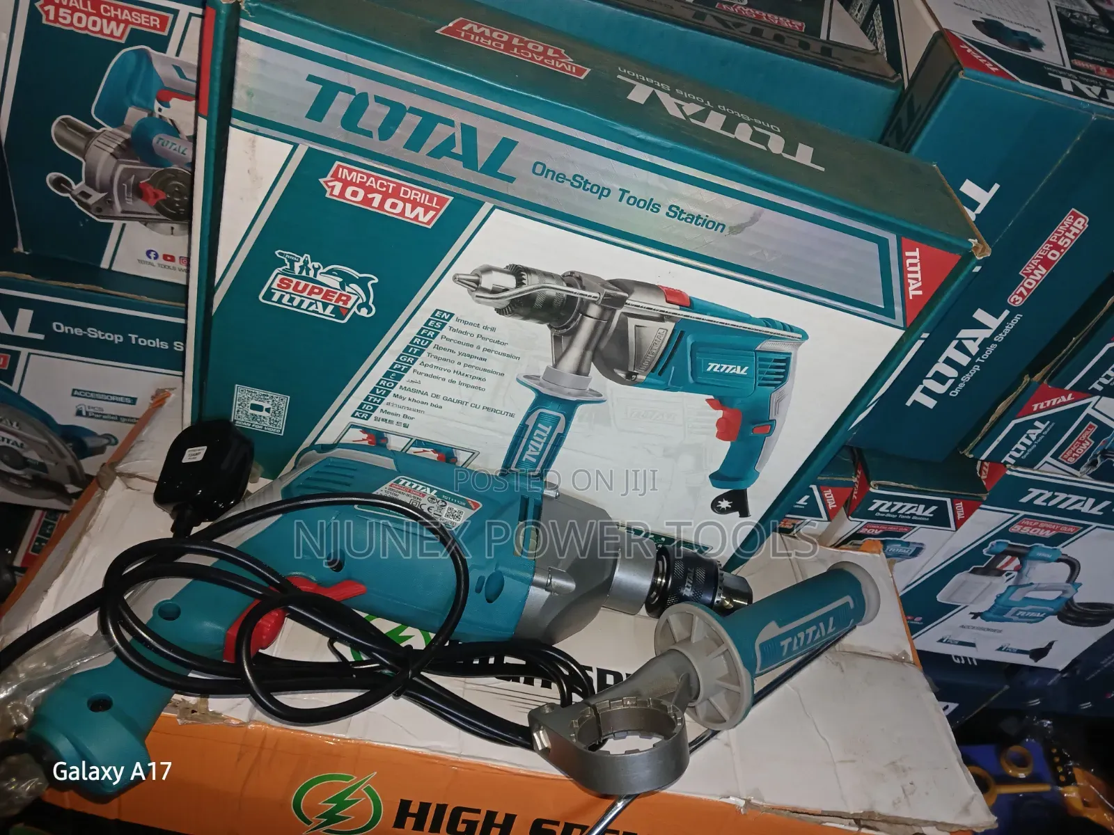 TOTAL 1010W Industrial Impact Drill (Model TG111136),