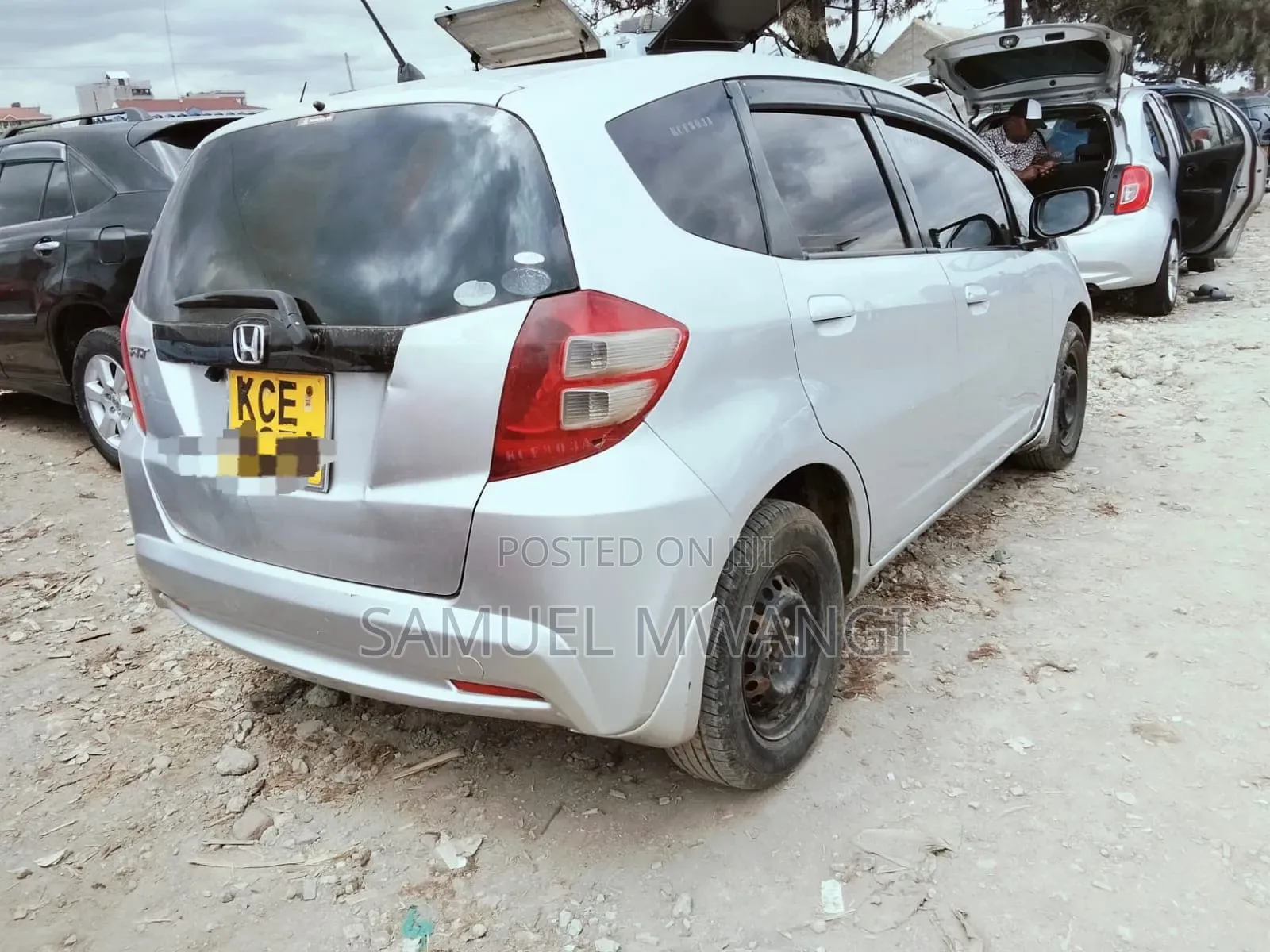 Honda Fit 2008 Silver