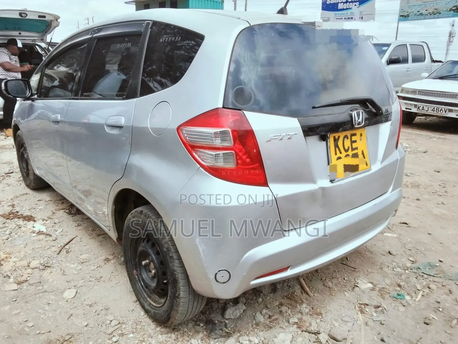 Honda Fit 2008 Silver