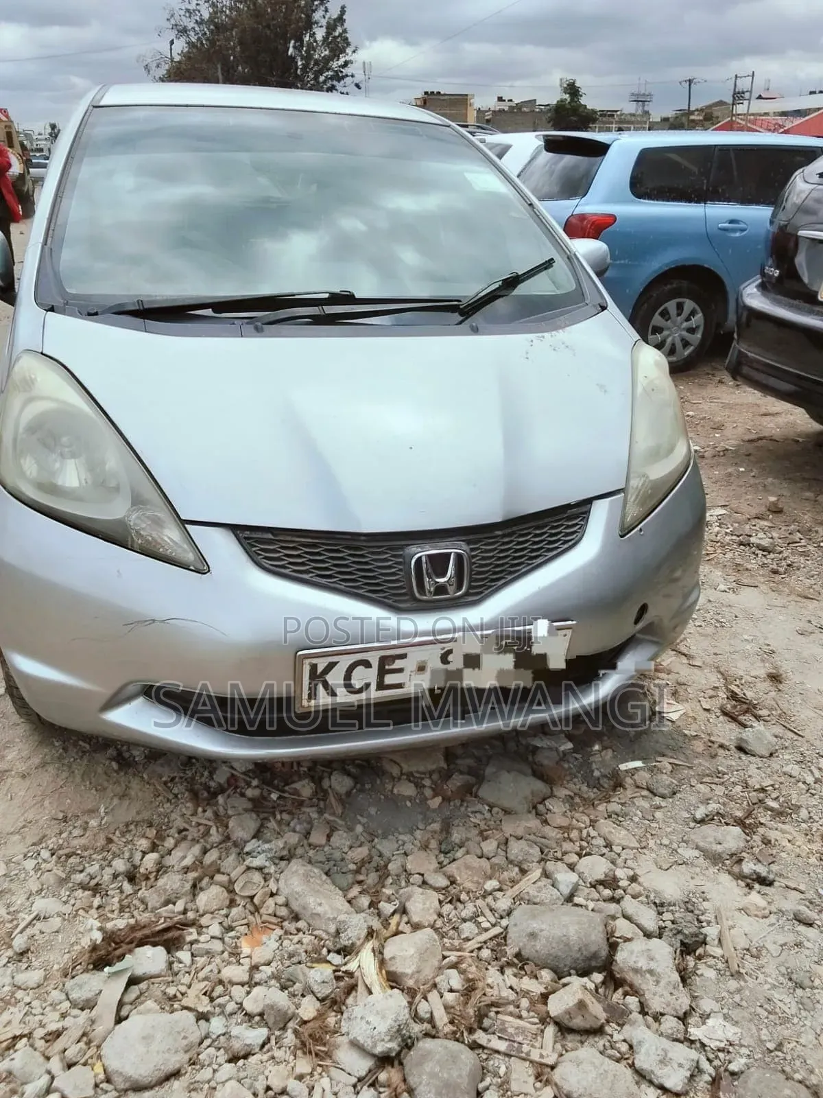 Honda Fit 2008 Silver