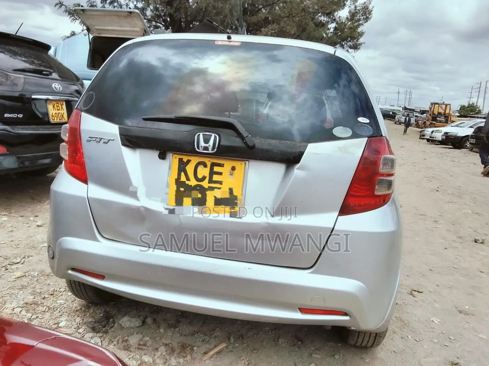 Honda Fit 2008 Silver