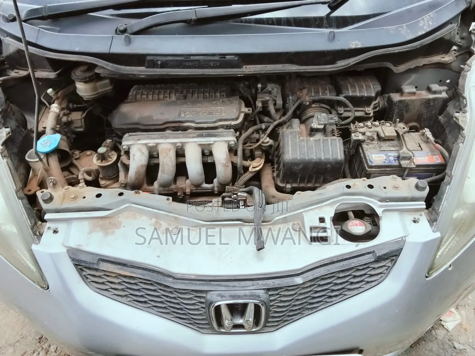 Honda Fit 2008 Silver