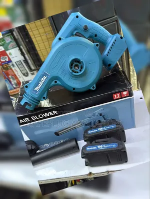 Makita Battery-Powered Cordless Air Blower for Home Workshop
