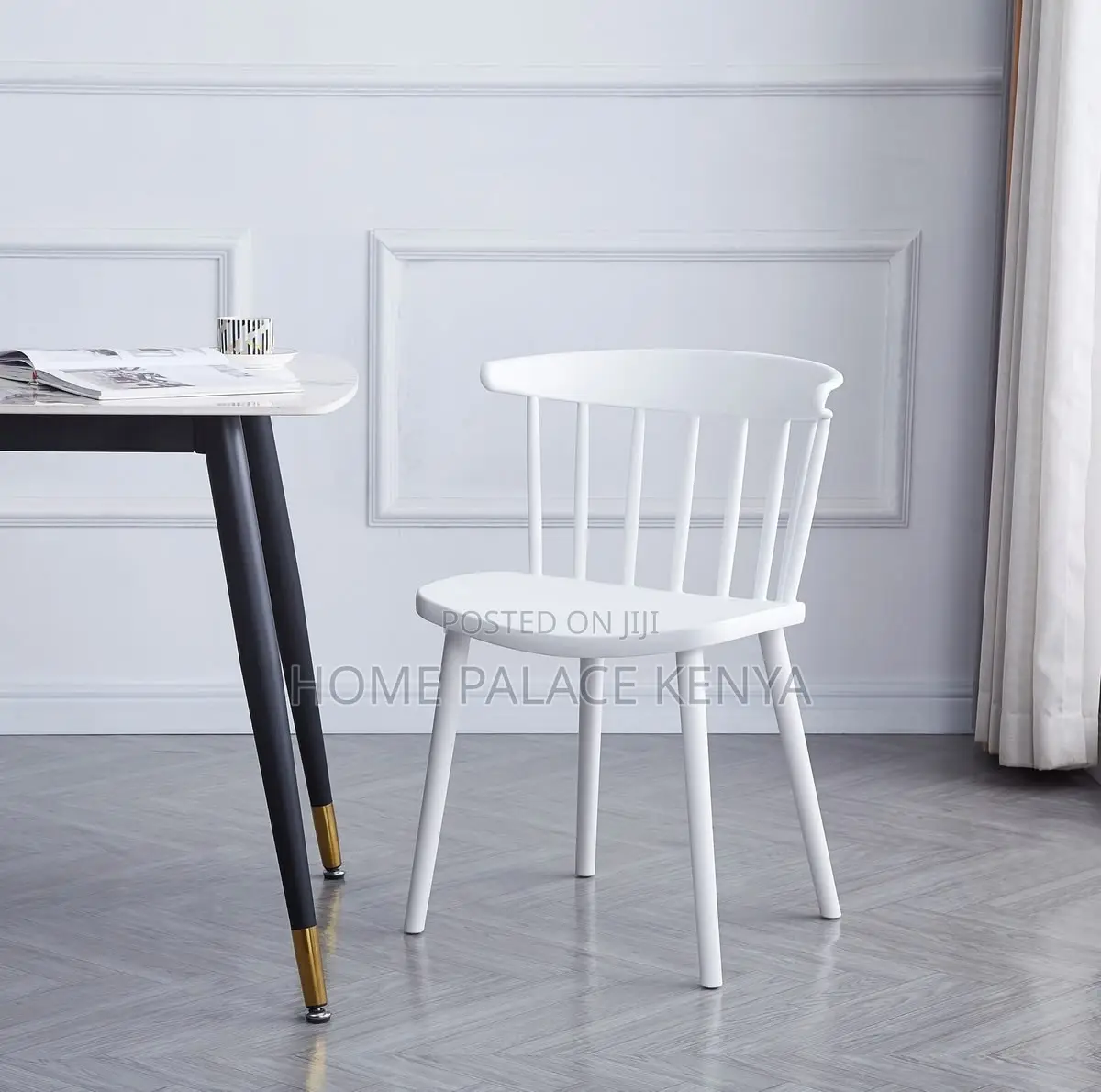 Dining Chair; Durable Plastic Dining Chair for Home, and Café Use