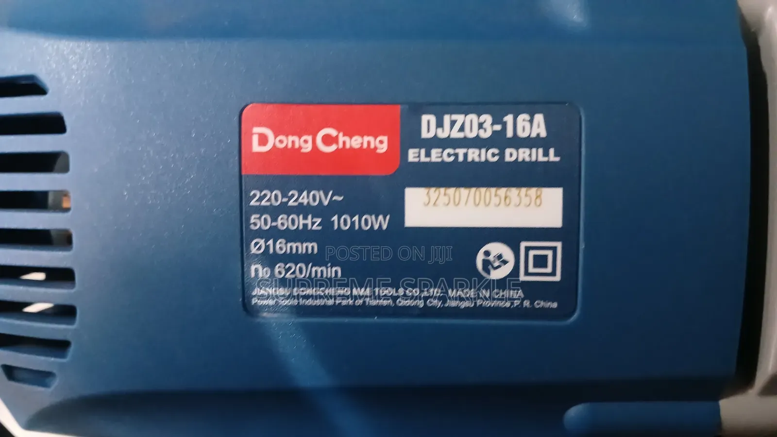 Electric Drill Heavy-Duty 1010W 16mm DJZ03-16A