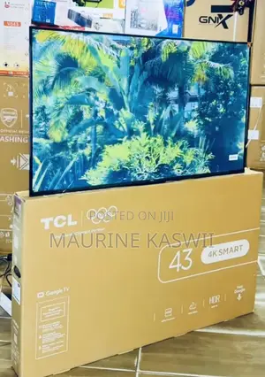 TCL Uhd 43” Inches Google TV