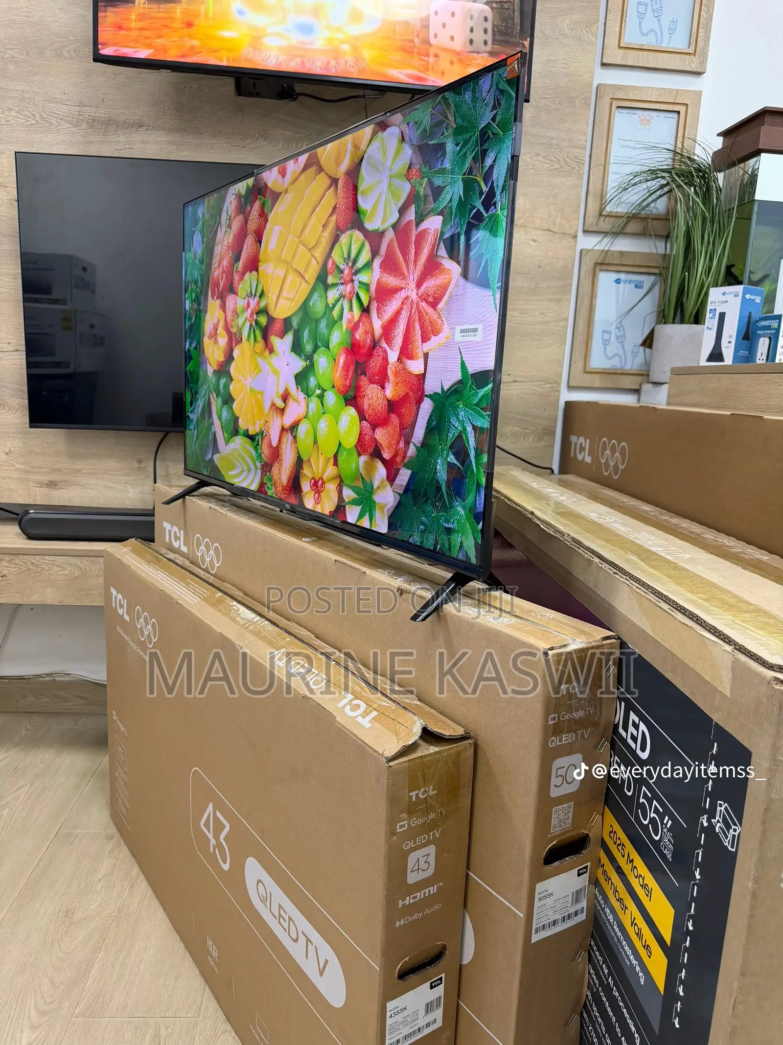 TCL 43” Qled Google Clear TV
