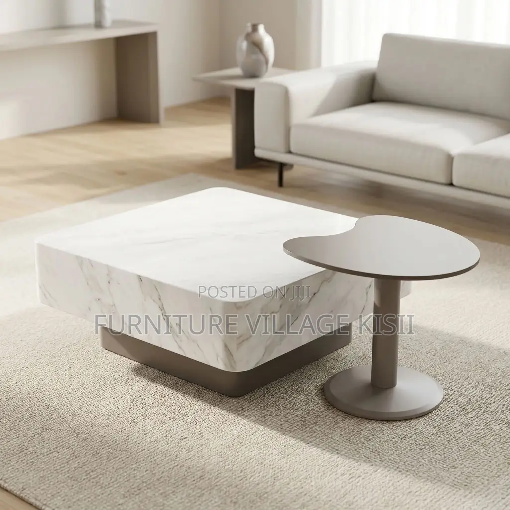 Modern 2-Piece Coffee Table