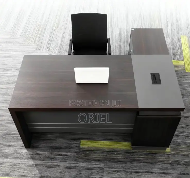 160cm L-Shaped OfficeDesk Kenya – ModernSpacious Executive Workstation