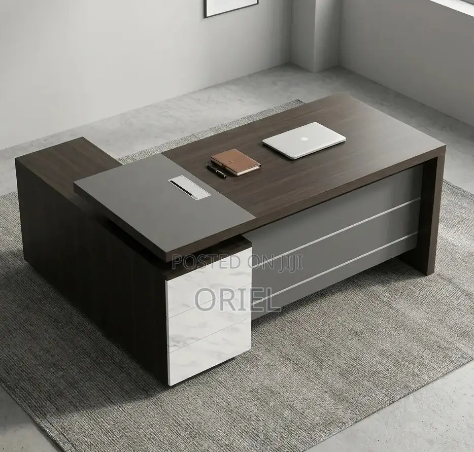 160cm L-Shaped OfficeDesk Kenya – ModernSpacious Executive Workstation
