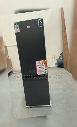 Smartpro 230L No Frost Double Door Fridge – Bottom Freezer
