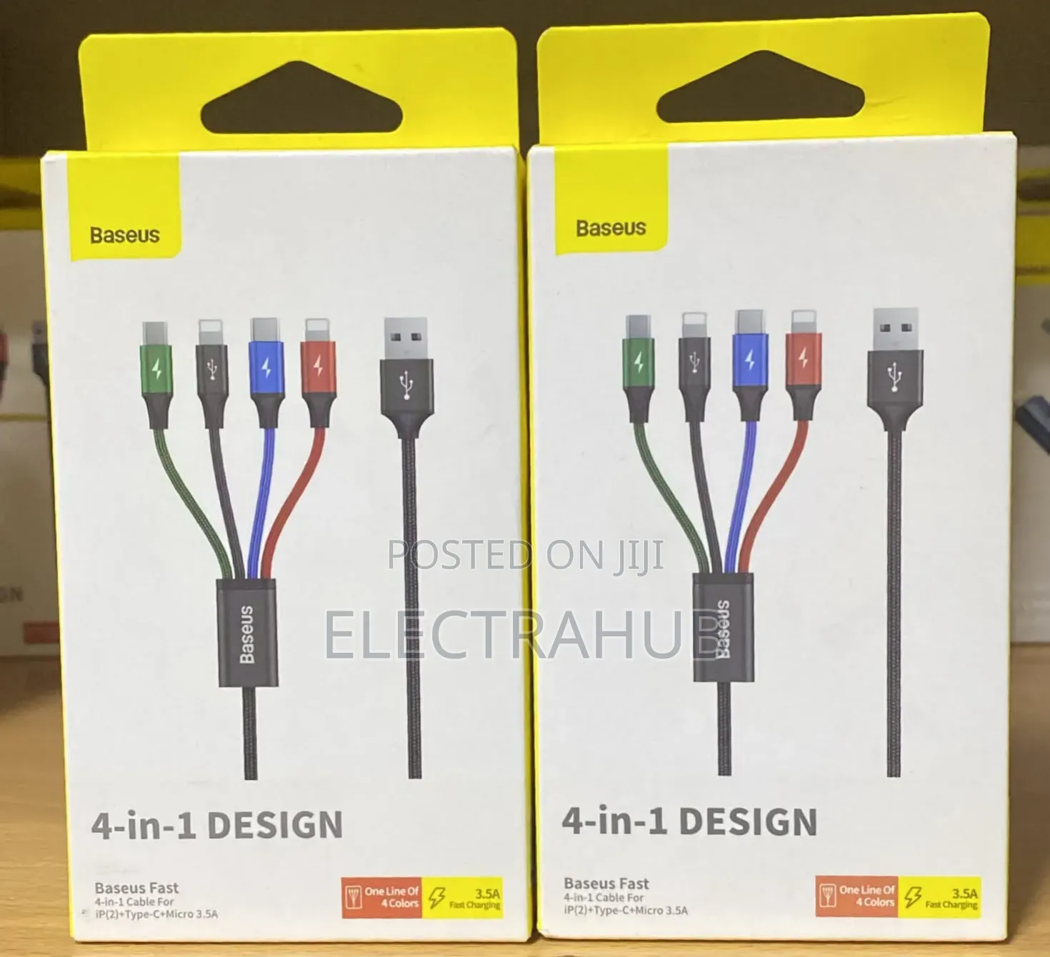 Baseus 4n1 Fast Cable Brand New Sealed
