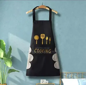 Adult HAND-WIPING Kitchen Cooking Apron//oil-Proof*