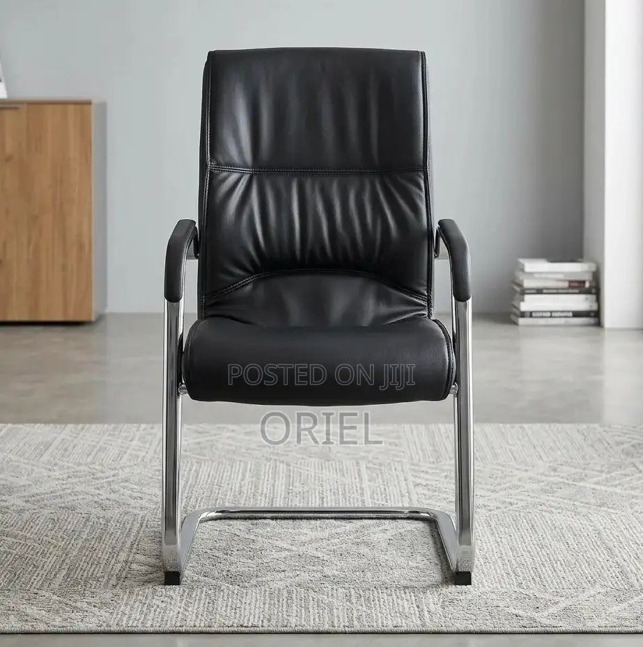 Guest Executive Leather Chair Kenya – Comfortable Office Visitor Seat