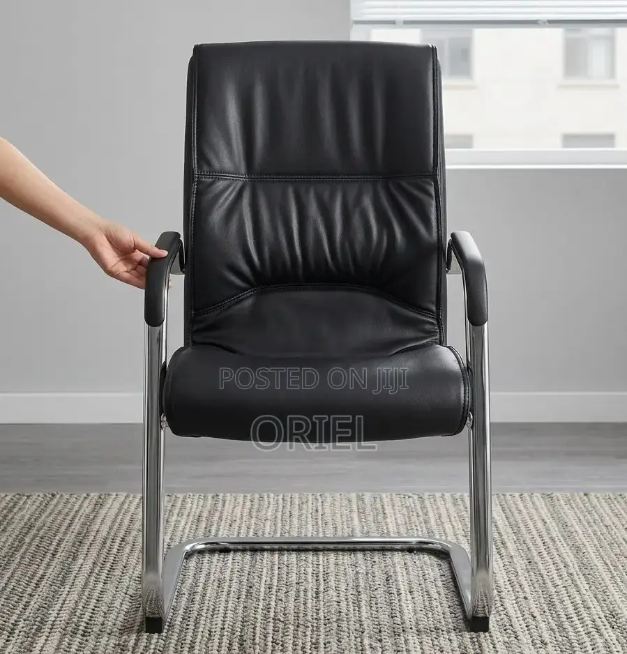 Guest Executive Leather Chair Kenya – Comfortable Office Visitor Seat